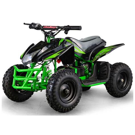 5 and 7 MPH Speed Settings. . Battery powered 4 wheeler